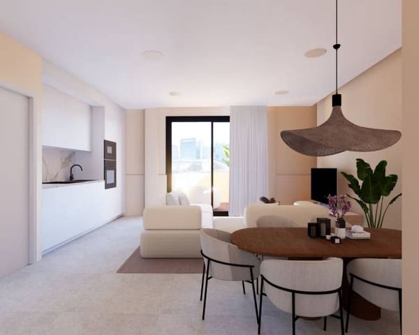 3 bedroom Beach Apartment for sale in Playa de Muchavista, El Campello with pool garage - € 400,000 (Ref: 9528826)