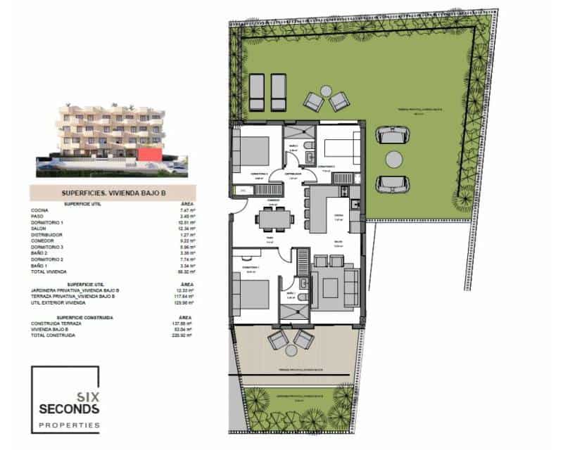 3 soverom Leilighet til salgs i El Campello med svømmebasseng garasje - € 535 000 (Ref: 9528827)