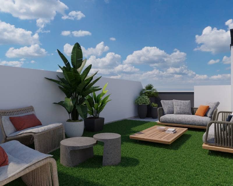 2 soveværelse Penthouse til salg i Alicante by med swimmingpool garage - € 381.000 (Ref: 9539089)