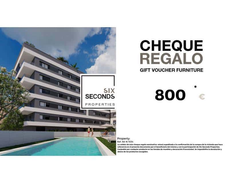 3 soveværelse Lejlighed til salg i Alicante by med swimmingpool garage - € 359.000 (Ref: 9539092)