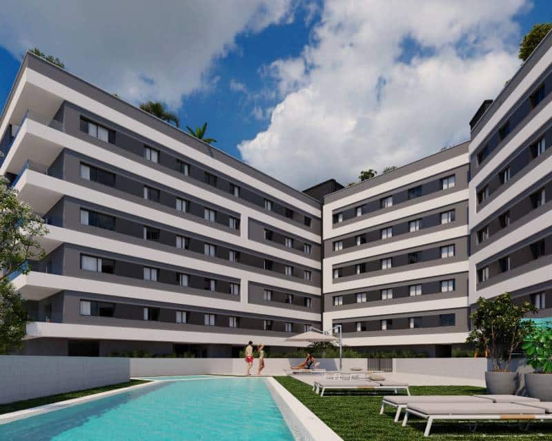 2 bedroom Apartment for sale in Alicante / Alacant city with pool garage - € 284,000 (Ref: 9539093)