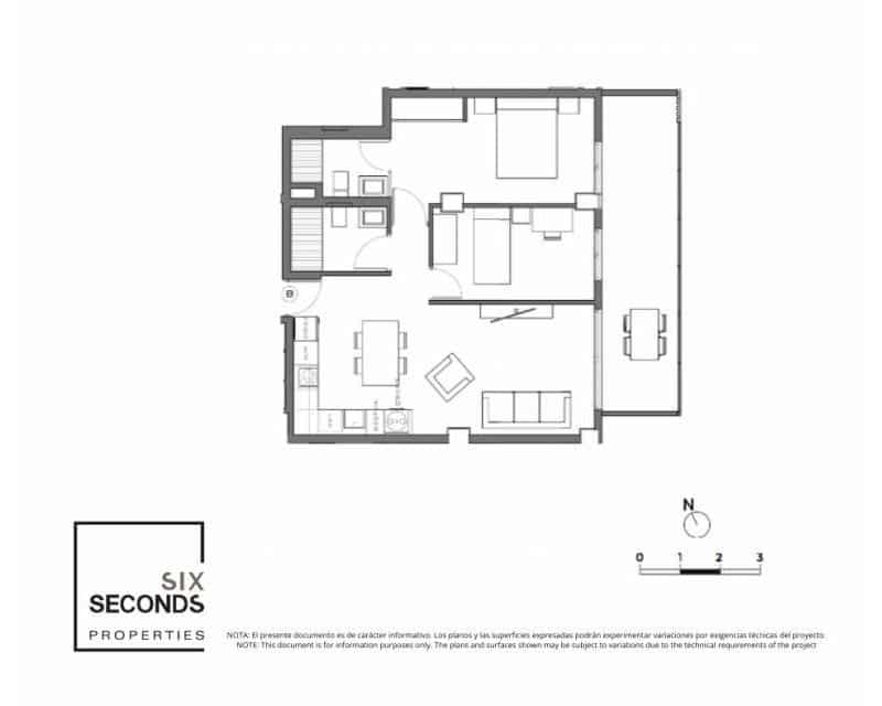 2 bedroom Apartment for sale in Alicante / Alacant city with pool garage - € 299,000 (Ref: 9539093)