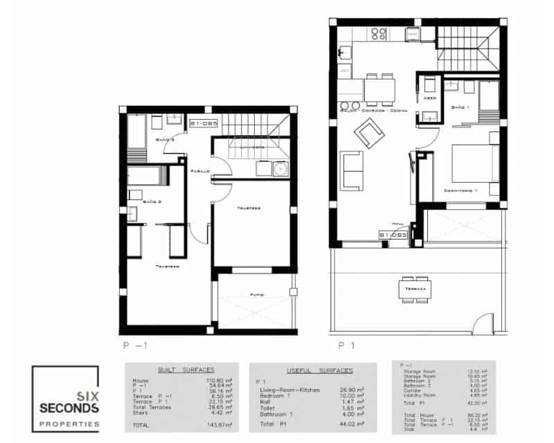 3 soveværelse Lejlighed til salg i Los Balcones med swimmingpool garage - € 330.000 (Ref: 9541927)