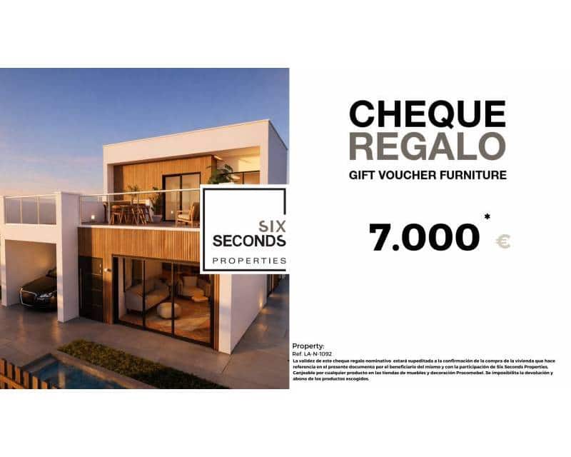 3 sypialnia Willa na sprzedaż w Los Alcazares z basenem garażem - 590 000 € (Ref: 9563784)