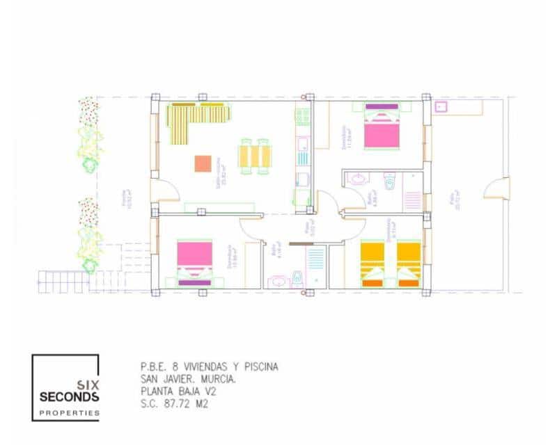 3 bedroom Townhouse for sale in San Javier with pool garage - € 258,900 (Ref: 9569520)