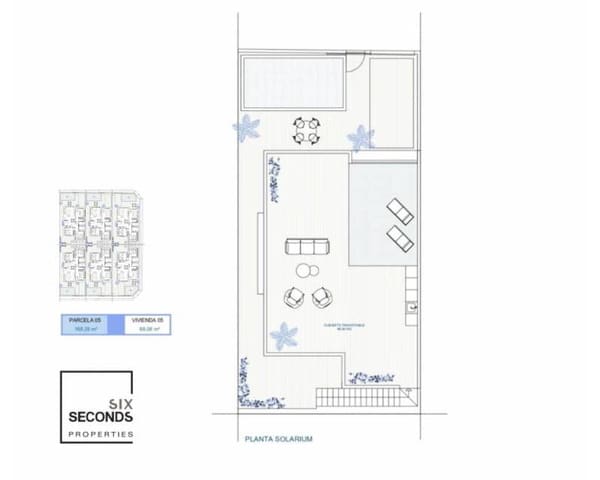 3 quarto Moradia para venda em Torre-Pacheco com piscina garagem - 259 900 € (Ref: 9606426)