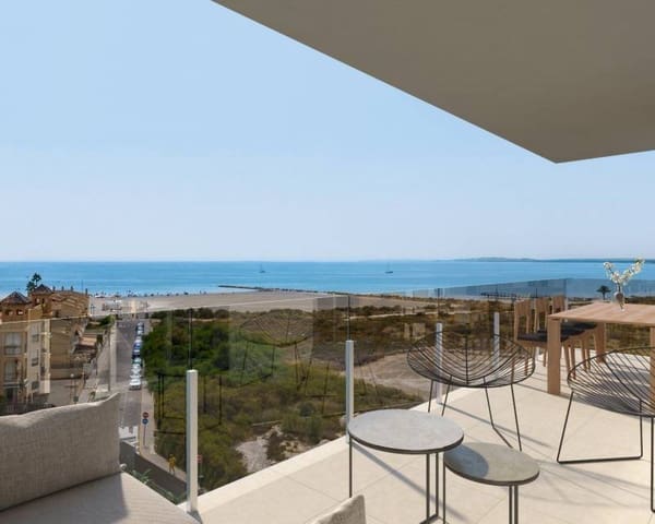 2 sovrum Takvåning till salu i Playa Tamarit - Playa Lissa, Santa Pola med pool - 420 000 € (Ref: 9632930)