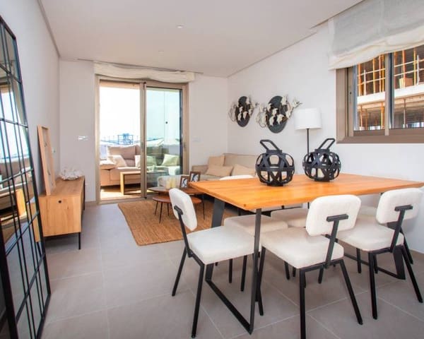 2 sovrum Takvåning till salu i Playa Tamarit - Playa Lissa, Santa Pola med pool - 420 000 € (Ref: 9632930)