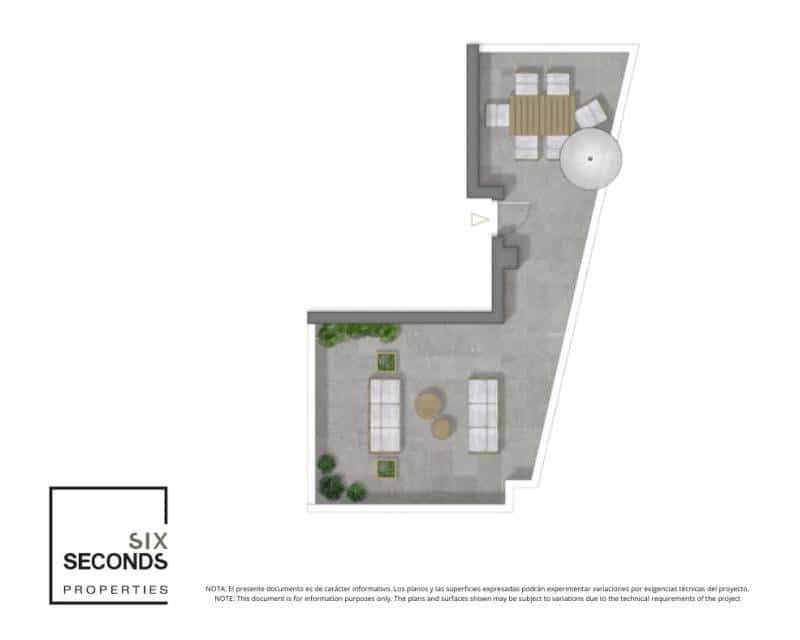 2 chambre Penthouse à vendre à Guardamar del Segura avec piscine - 468 500 € (Ref: 9632935)