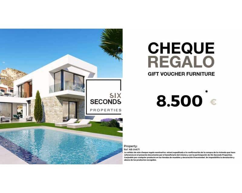 3 sypialnia Willa na sprzedaż w Finestrat z basenem - 915 000 € (Ref: 9632958)