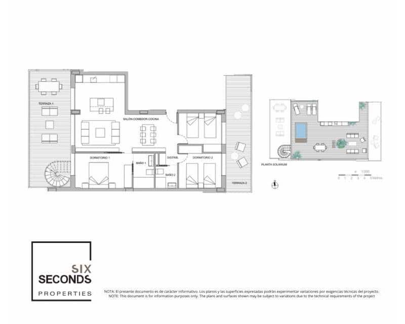 3 chambre Penthouse à vendre à La Nucia avec piscine - 526 100 € (Ref: 9632971)