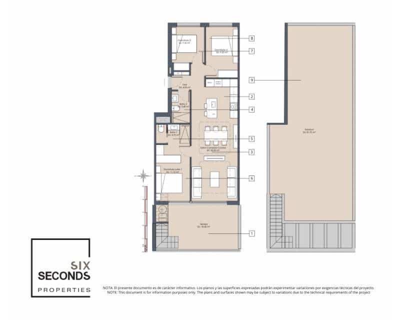 3 bedroom Apartment for sale in Benijofar with pool - € 349,900 (Ref: 9633028)
