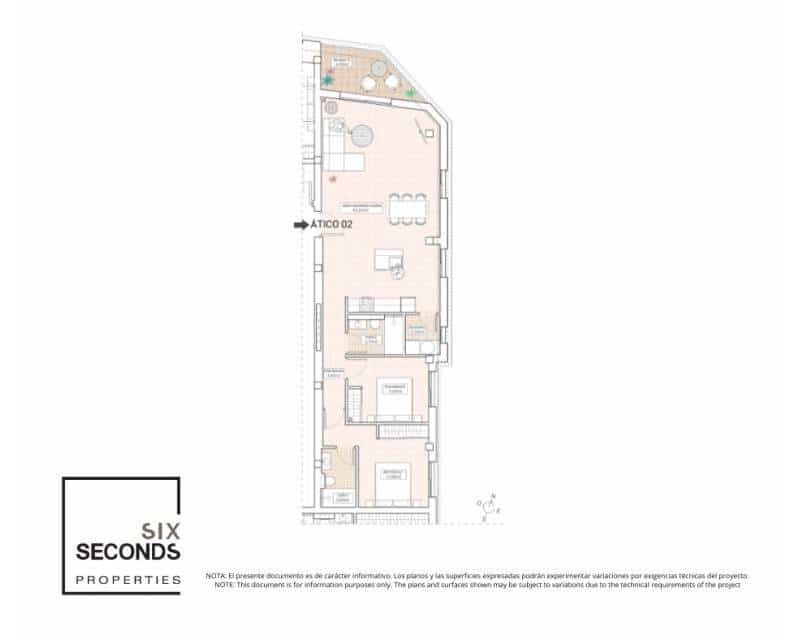 2 bedroom Penthouse for sale in Hondon de las Nieves with pool - € 220,000 (Ref: 9633032)
