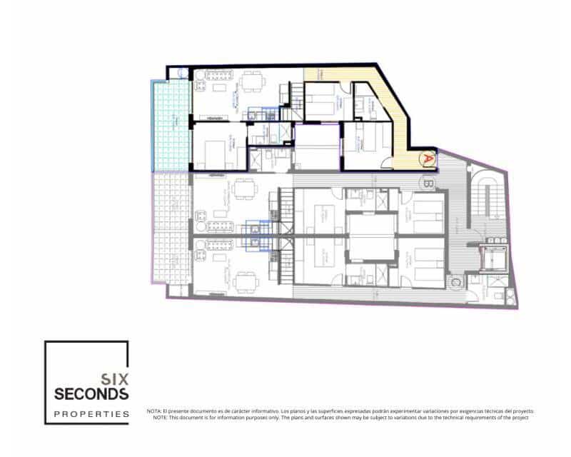 3 slaapkamer Penthouse te koop in Torrevieja met zwembad - € 469.000 (Ref: 9633033)