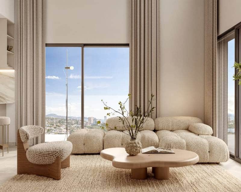 3 chambre Penthouse à vendre à Calpe / Calp avec piscine - 1 100 000 € (Ref: 9633041)