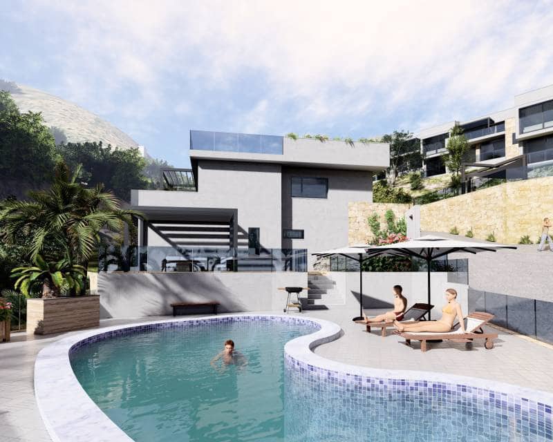4 Zimmer Villa zu verkaufen in Altea mit Pool - 890.000 € (Ref: 9633066)