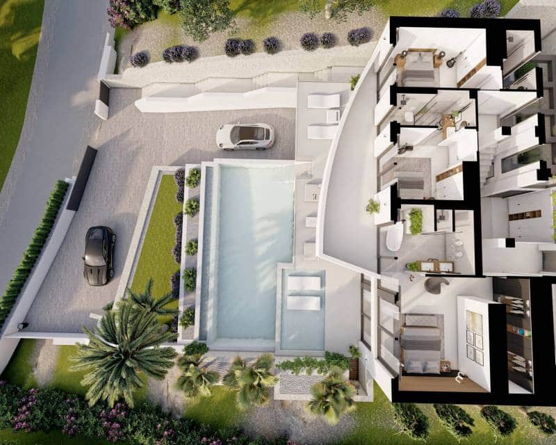 4 Zimmer Villa zu verkaufen in Altea - 2.090.000 € (Ref: 9633087)