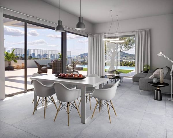 4 soveværelse Villa til salg i Balcón de Finestrat - Terra Marina, Finestrat med swimmingpool - € 725.000 (Ref: 9633091)