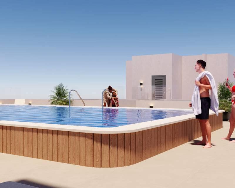 1 soveværelse Lejlighed til salg i San Miguel de Salinas med swimmingpool - € 125.000 (Ref: 9633103)