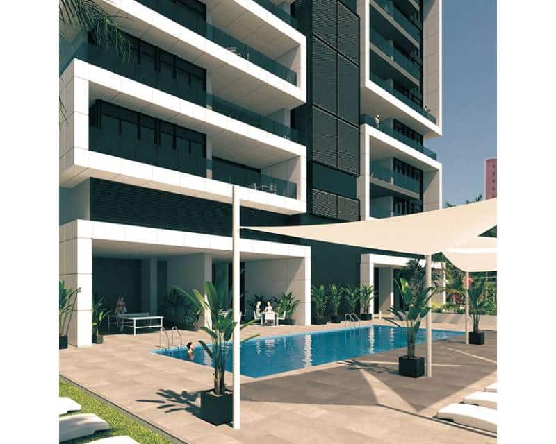 2 sypialnia Apartament na sprzedaż w Benidorm z basenem - 403 950 € (Ref: 9633112)