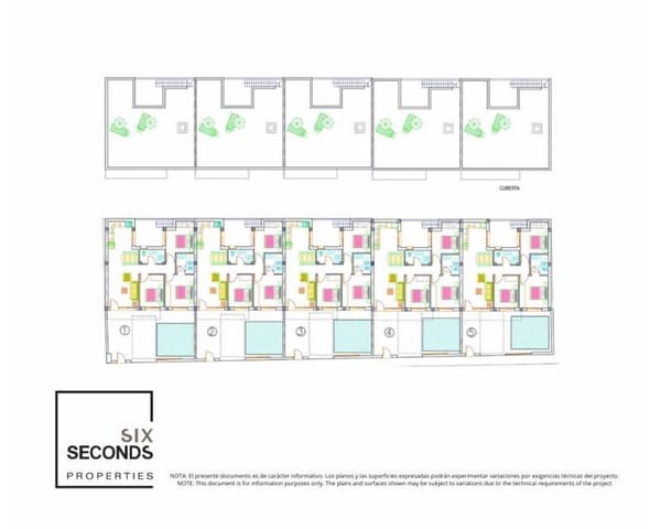 3 makuuhuone Paritalo myytävänä paikassa Avileses, Murcia kaupunki - 279 900 € (Ref: 9633133)