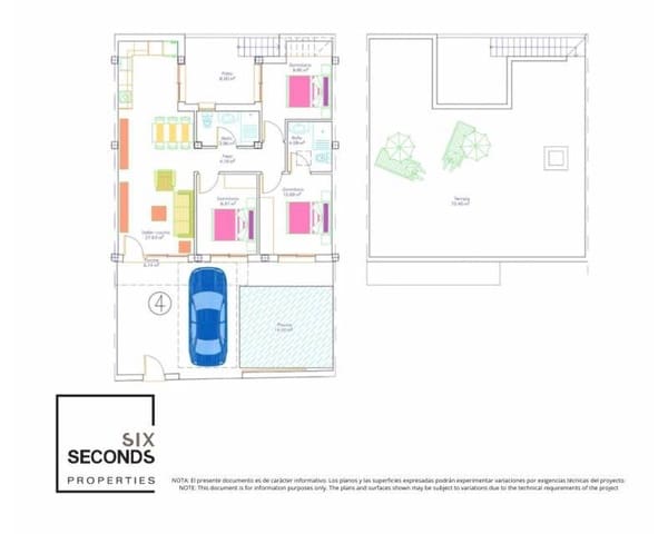 3 makuuhuone Paritalo myytävänä paikassa Avileses, Murcia kaupunki - 279 900 € (Ref: 9633133)