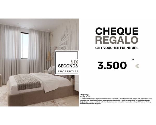 Apartamento de 3 habitaciones en San Pedro del Pinatar ciudad, San Pedro del Pinatar en venta con piscina - 312.900 € (Ref: 9633135)