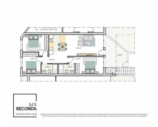 3 sypialnia Dom na sprzedaż w Roldan, Torre-Pacheco z basenem - 245 000 € (Ref: 9633151)