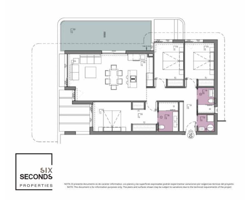 3 soverom Leilighet til salgs i Calpe / Calp med svømmebasseng - € 698 000 (Ref: 9633161)