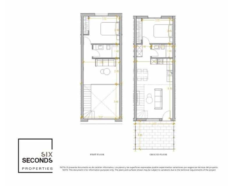 2 sypialnia Dom blizniak na sprzedaż w Orihuela z basenem - 289 900 € (Ref: 9633216)