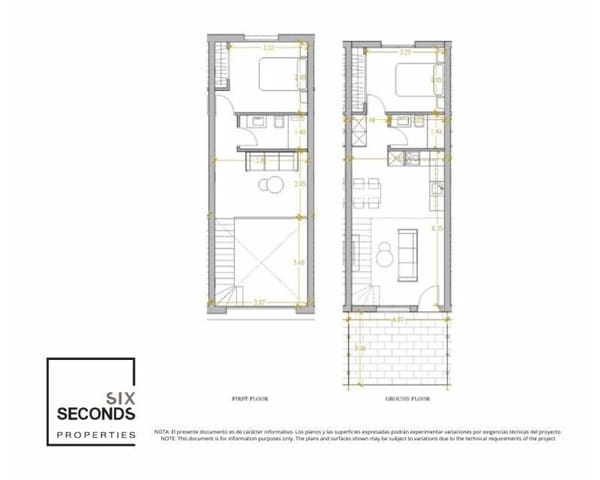 2 camera da letto Villetta Bifamiliare in vendita in Los Almendros (Orihuela Costa), Orihuela con piscina - 289.900 € (Rif: 9633216)