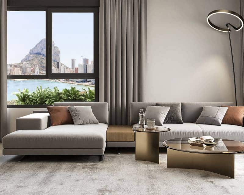 3 sovrum Strandlägenhet till salu i Calpe / Calp med pool - 625 000 € (Ref: 9633271)