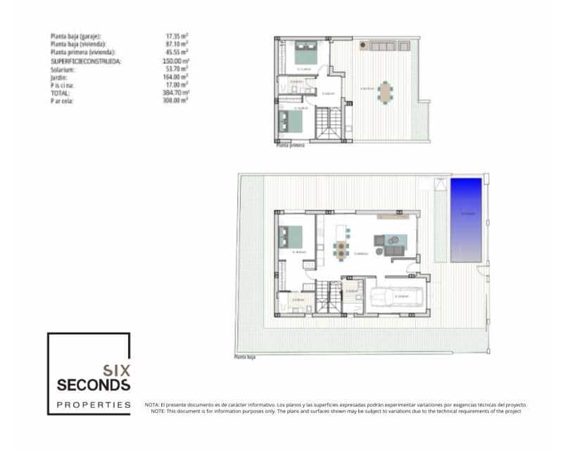 Chalet de 3 habitaciones en Los Alcázares en venta - 590.000 € (Ref: 9633273)