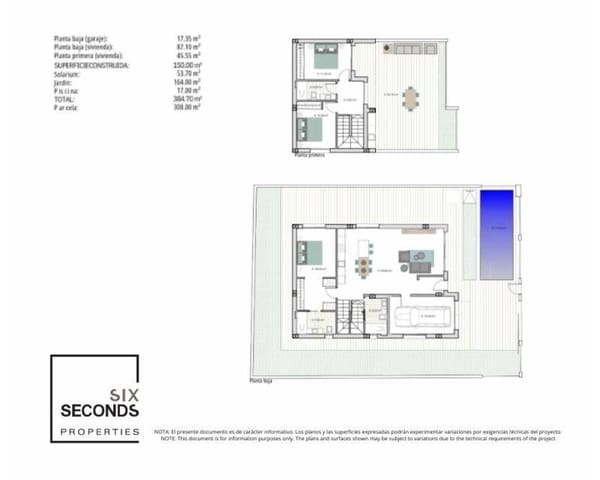 3 soveværelse Villa til salg i Centro, Los Alcázares - € 590.000 (Ref: 9633273)