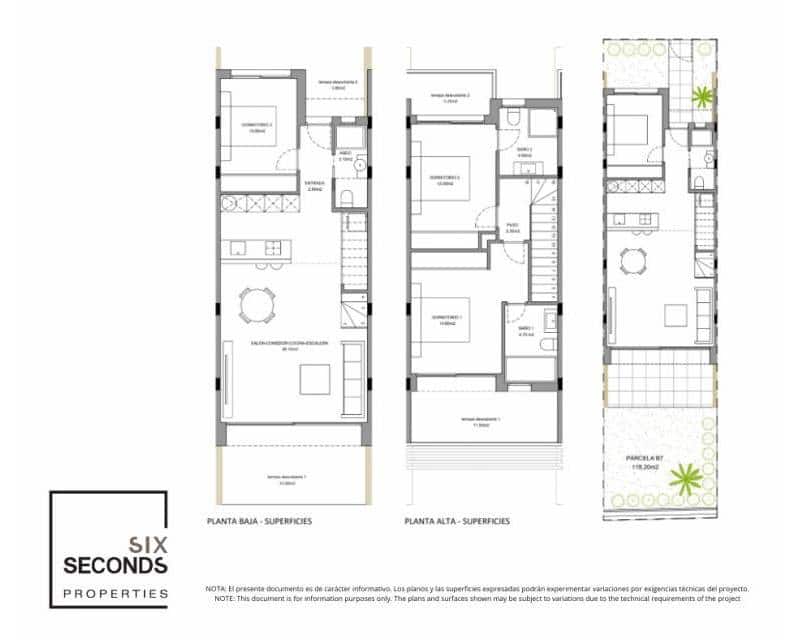 3 soveværelse Semi-Rækkehus til salg i Finestrat med swimmingpool - € 535.000 (Ref: 9633277)