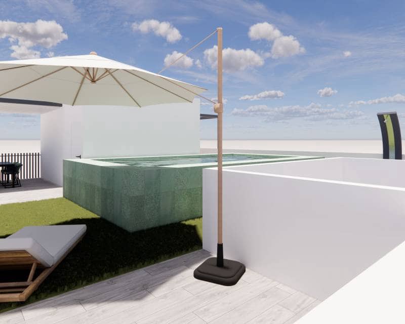 2 soveværelse Strandlejlighed til salg i Torre de la Horadada med swimmingpool - € 295.900 (Ref: 9633291)