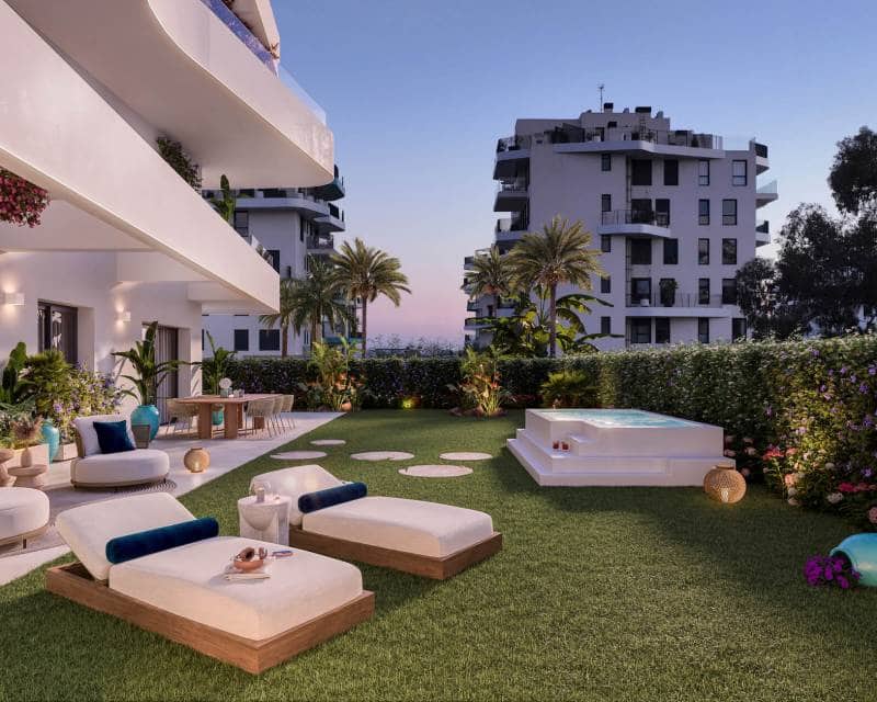 2 bedroom Apartment for sale in La Villajoyosa / Vila Joiosa with pool - € 376,000 (Ref: 9633313)