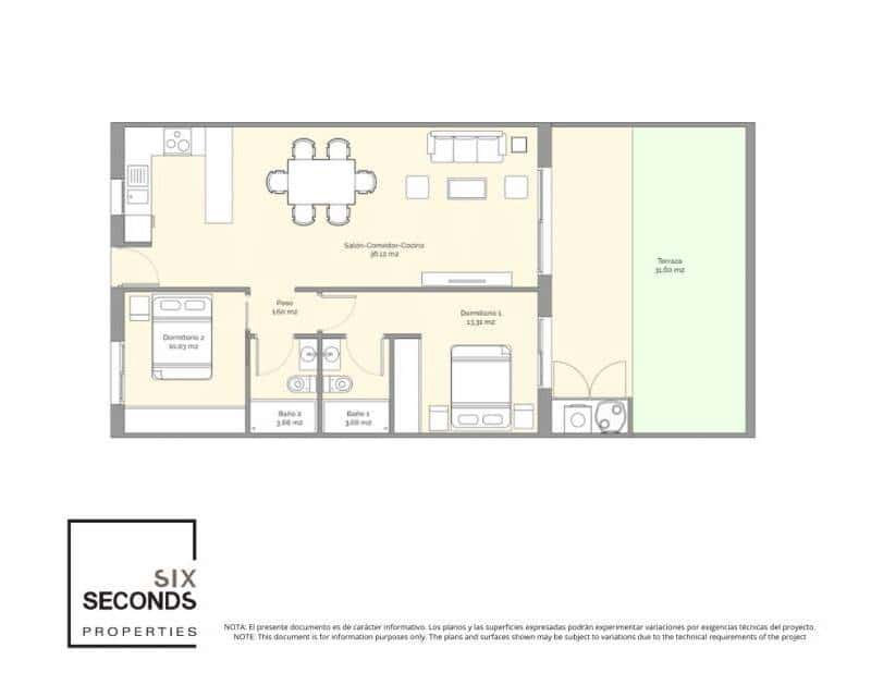 2 camera da letto Appartamento in vendita in Finestrat con piscina - 319.900 € (Rif: 9633331)