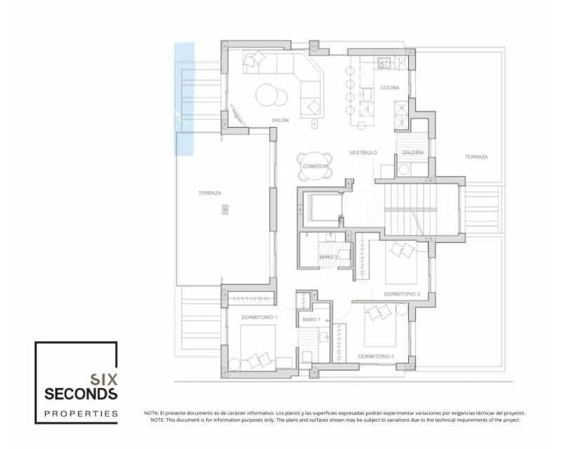 Ático de 3 habitaciones en Torre-Pacheco en venta con piscina - 449.900 € (Ref: 9633336)