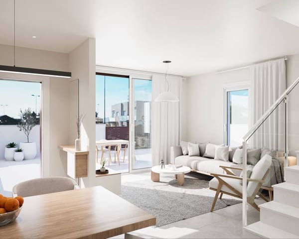 3 sovrum Semi-fristående Villa till salu i Torre de la Horadada, Pilar de la Horadada med pool - 459 900 € (Ref: 9633362)