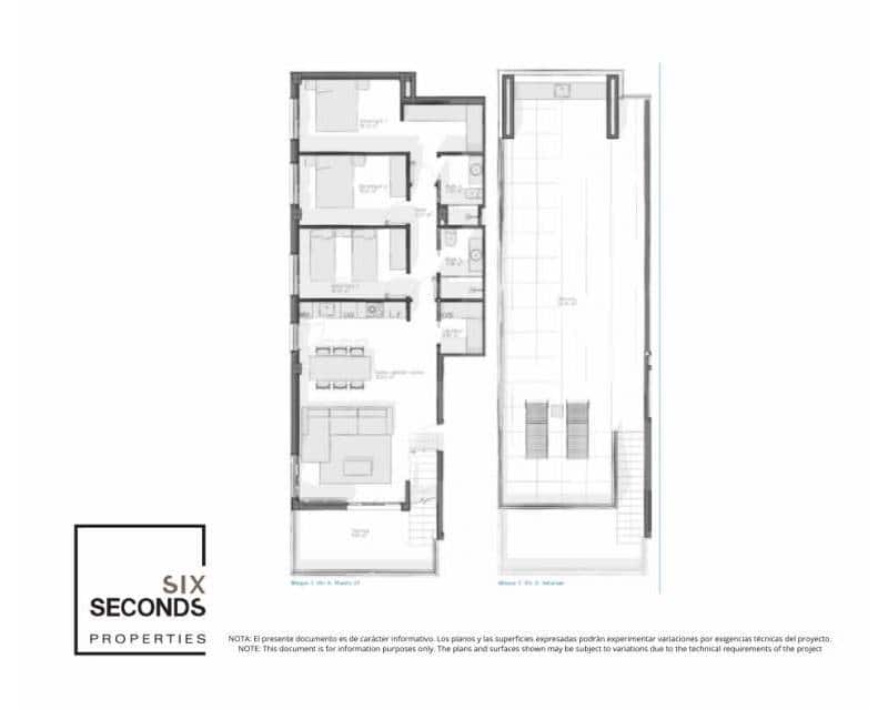 3 sypialnia Penthouse na sprzedaż w Vera z basenem - 395 000 € (Ref: 9633365)