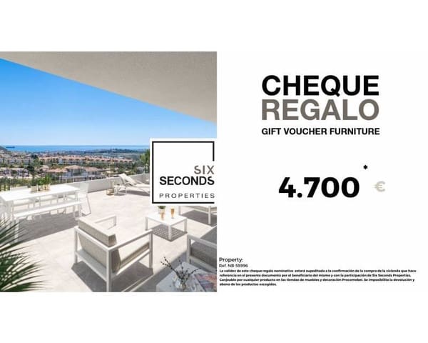 3 soverom Penthouse til salgs i Puerto Vera - Las Salinas, Vera med svømmebasseng - € 395 000 (Ref: 9633365)