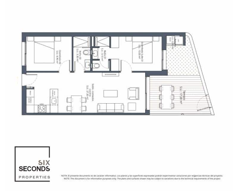 2 bedroom Townhouse for sale in San Fulgencio with pool - € 233,900 (Ref: 9633370)