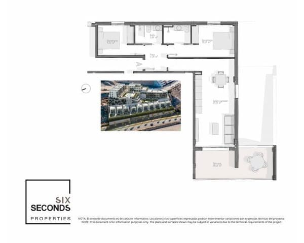 2 camera da letto Appartamento in vendita in El Hornillo, Aguilas con piscina - 267.000 € (Rif: 9633377)
