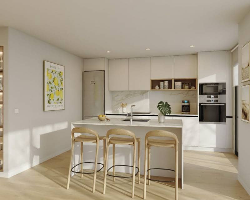 3 makuuhuone Huoneisto myytävänä paikassa La Nucia mukana uima-altaan - 441 500 € (Ref: 9633391)