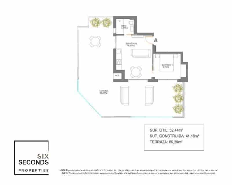 1 soverom Leilighet til salgs i Guardamar del Segura - € 299 500 (Ref: 9633402)