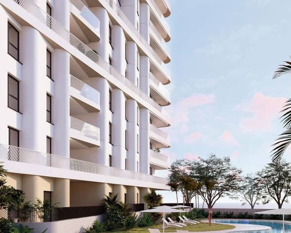 2 soveværelse Lejlighed til salg i Platja Vila Joiosa - Platja de Torres, La Villajoyosa / Vila Joiosa med swimmingpool - € 335.000 (Ref: 9633413)