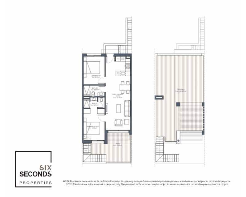 2 bedroom Townhouse for sale in San Fulgencio with pool - € 261,900 (Ref: 9633438)