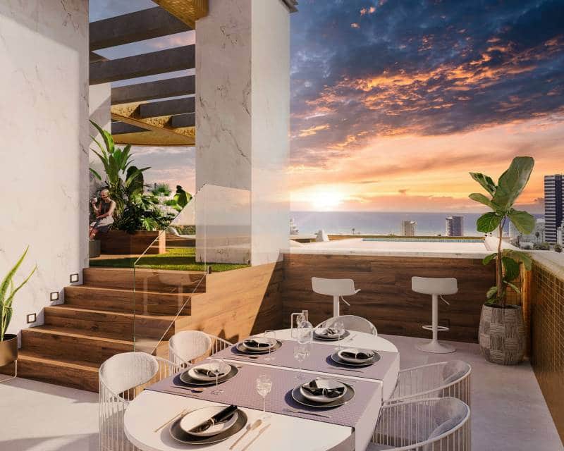 3 sovrum Strandlägenhet till salu i Calpe / Calp med pool - 710 000 € (Ref: 9633460)