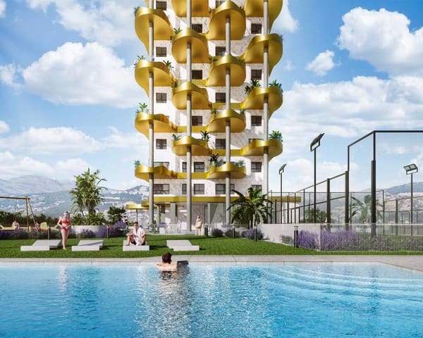 3 sovrum Strandlägenhet till salu i Pueblo, Calpe / Calp med pool - 710 000 € (Ref: 9633460)